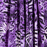 Crepe Animal Print Lila - Ribes y Casals