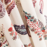 Retal Crepe Bubble Cachemire Granate 50x140 cm - Ribes y Casals