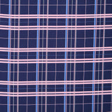 Crepe Cuadro Tartán Morado - Ribes y Casals