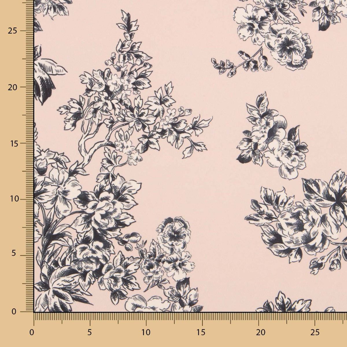 Crepe Fina Floral Maquillaje - Ribes y Casals