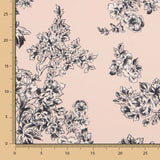 Crepe Fina Floral Maquillaje - Ribes y Casals