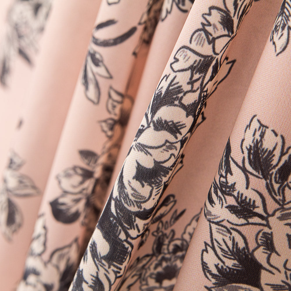 Crepe Fina Floral Maquillaje - Ribes y Casals