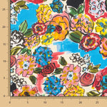 Crepe Fino Óleo Azul - Ribes y Casals