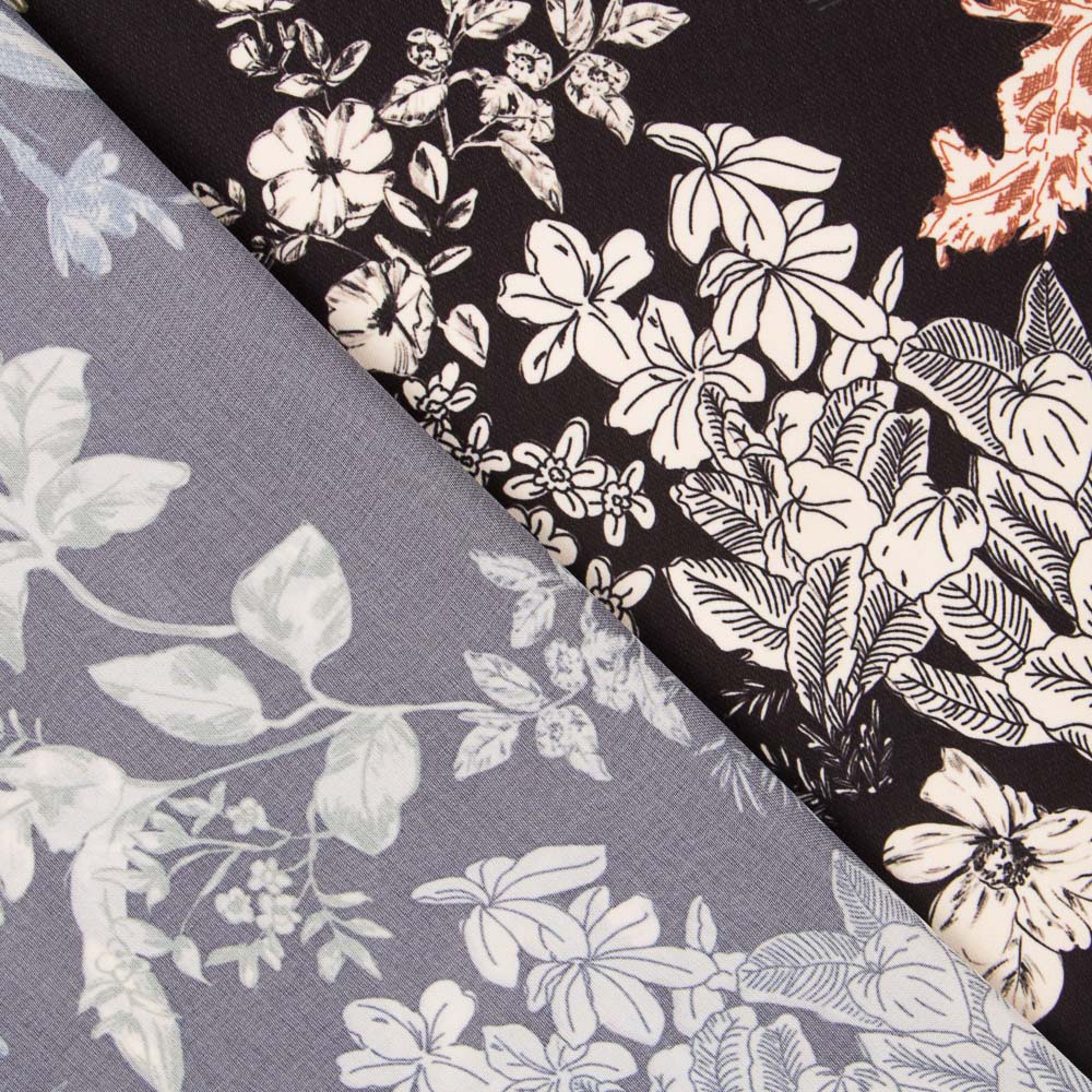 Crepe Flor Marrón - Ribes y Casals