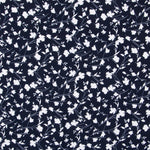 Crepe Floral Maxi Azul Noche - Ribes y Casals