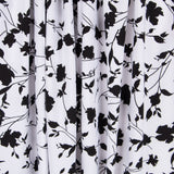 Crepe Floral Maxi Blanca - Ribes y Casals