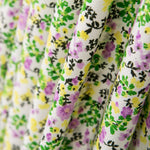 Crepe Floral Tropical Lima - Ribes y Casals