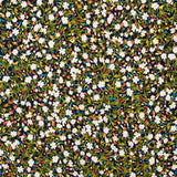 Crepe Flores Silvestres Azul Marino - Ribes y Casals