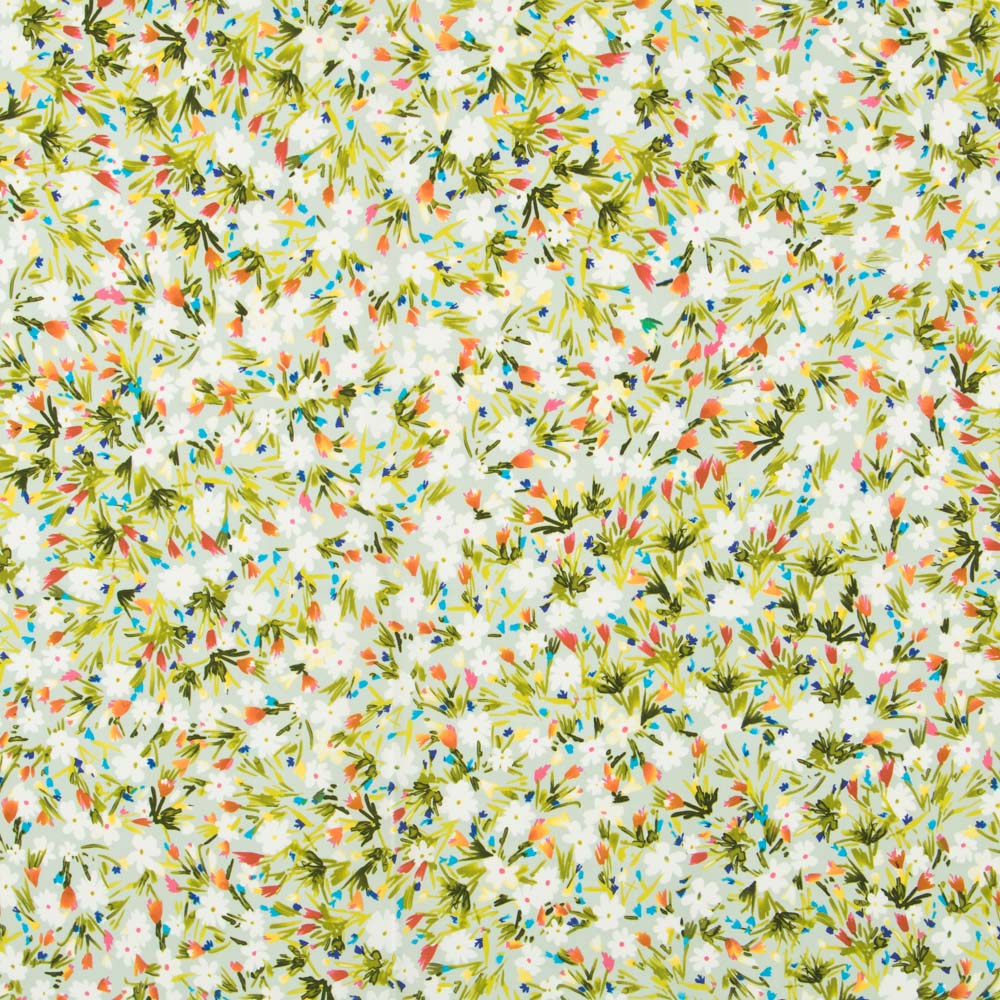 Crepe Flores Silvestres Lima - Ribes y Casals