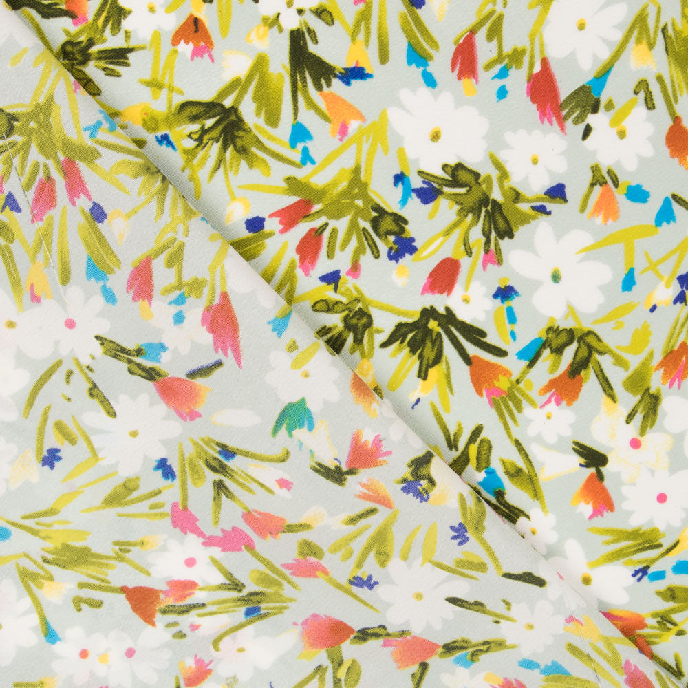 Crepe Flores Silvestres Lima - Ribes y Casals