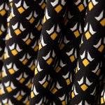 Crepe Geométrica Escudos Amarilla - Ribes y Casals