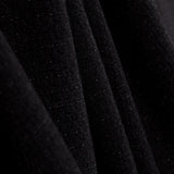 Retal Crepe Grueso Destellos Plata 90x140 cm - Ribes y Casals