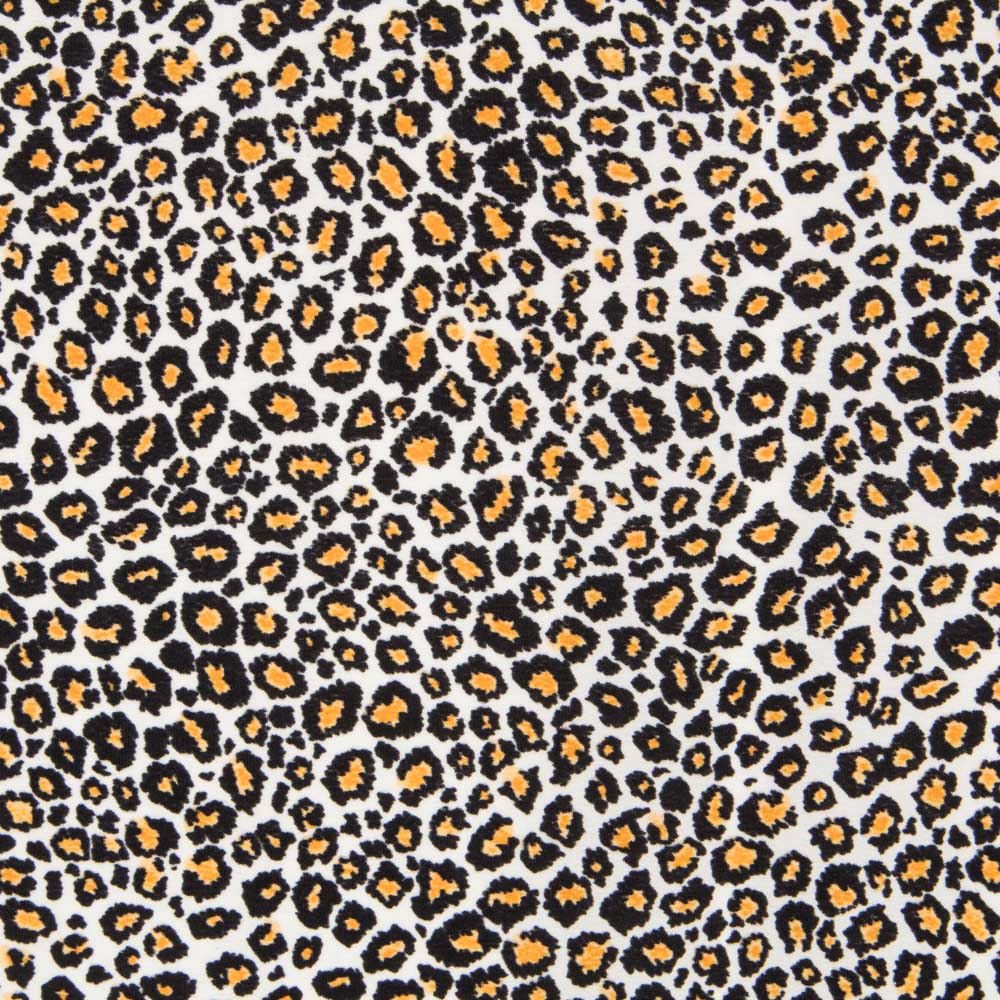 Retal Crepe Leopardo Blanca 50x145 cm - Ribes y Casals