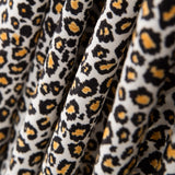 Retal Crepe Leopardo Blanca 50x145 cm - Ribes y Casals