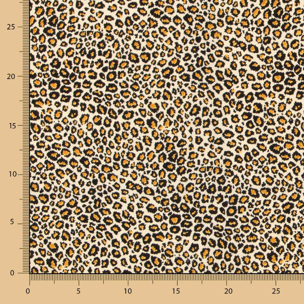 Crepe Leopardo Cruda - Ribes y Casals