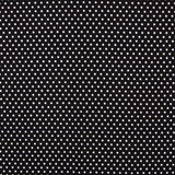 Crepe Lunares Blanco Fondo Negro - Ribes y Casals