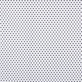 Crepe Lunares Negro Fondo Blanco - Ribes y Casals