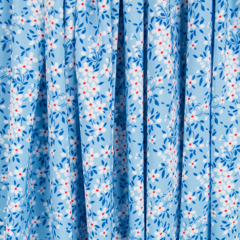 Crepe Margaritas Azul Cielo - Ribes y Casals