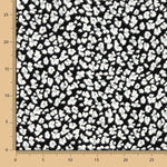 Crepe Marrocain Leopardo Gris - Ribes y Casals