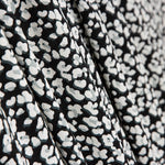 Crepe Marrocain Leopardo Gris - Ribes y Casals