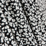 Crepe Marrocain Leopardo Gris - Ribes y Casals