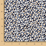 Crepe Marrocain Leopardo Ocre - Ribes y Casals