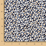 Crepe Marrocain Leopardo Ocre - Ribes y Casals