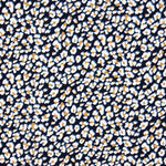 Crepe Marrocain Leopardo Ocre - Ribes y Casals