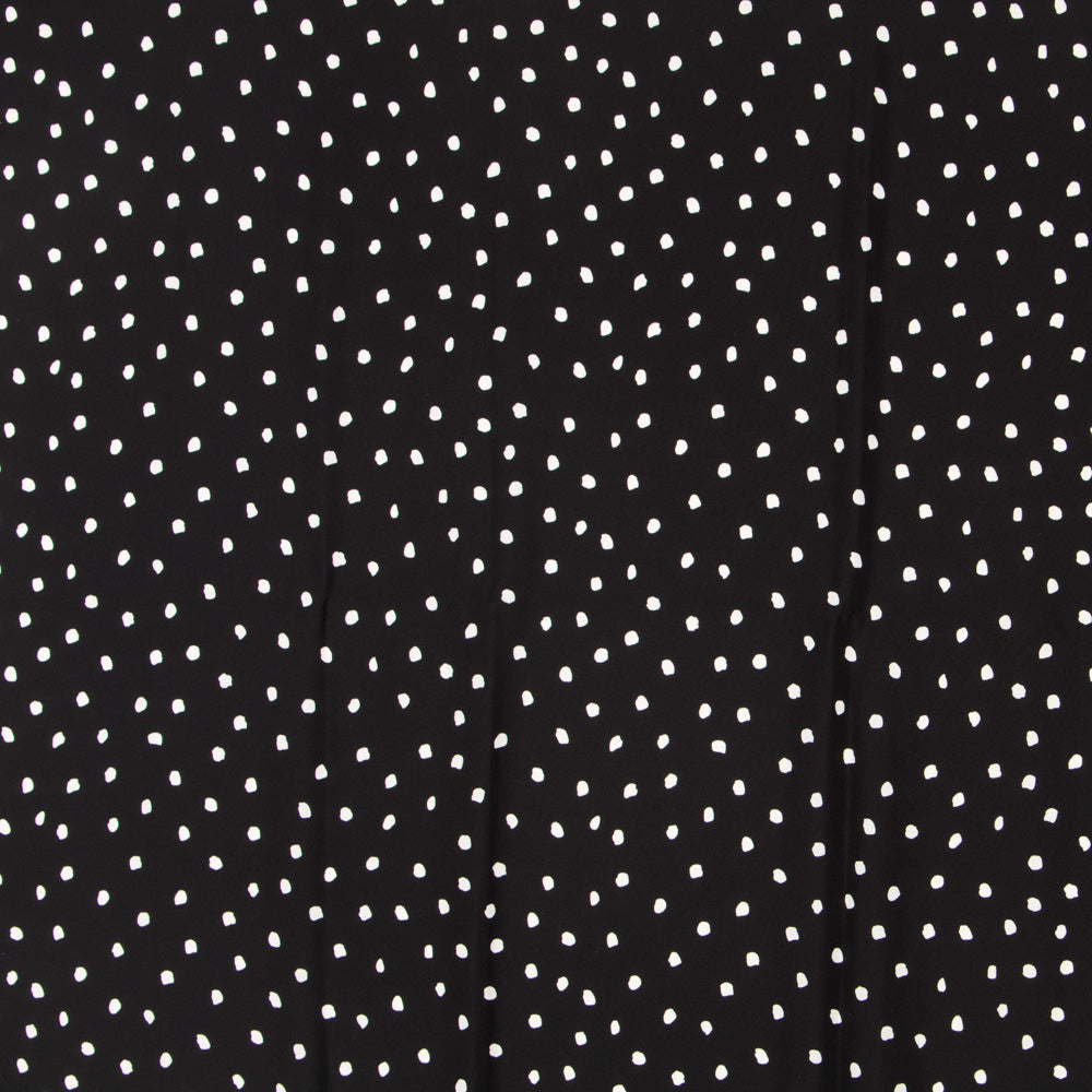 Crepe Moteada Negra - Ribes y Casals