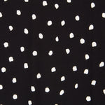 Crepe Moteada Negra - Ribes y Casals