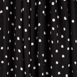 Crepe Moteada Negra - Ribes y Casals