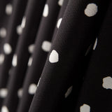 Crepe Moteada Negra - Ribes y Casals