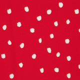 Crepe Moteada Roja - Ribes y Casals