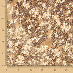 Crepe Moteado Leopardo Mokka - Ribes y Casals