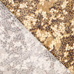 Crepe Moteado Leopardo Mokka - Ribes y Casals