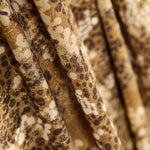 Crepe Moteado Leopardo Mokka - Ribes y Casals