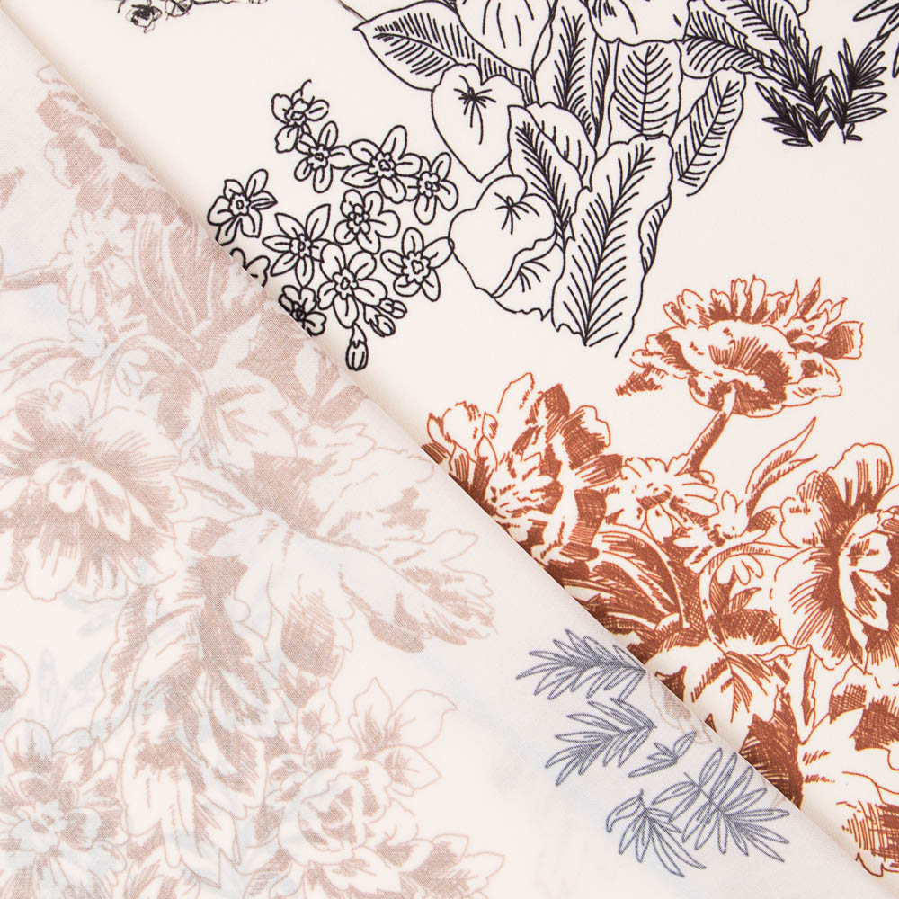 Crepe Natura Carne Claro - Ribes y Casals