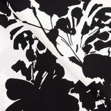 Crepe Poliéster Flor Dibujo Blanco - Ribes y Casals