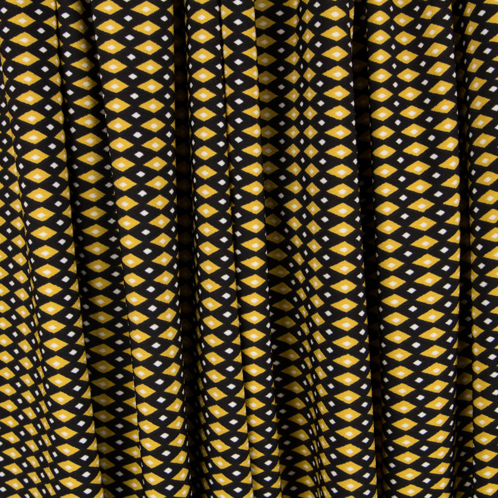 Crepe Rombo Étnico Mostaza - Ribes y Casals