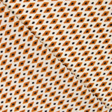 Crepe Rombo Étnico Ocre - Ribes y Casals