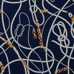 Crepe Viscosa Hermés Azul - Ribes y Casals