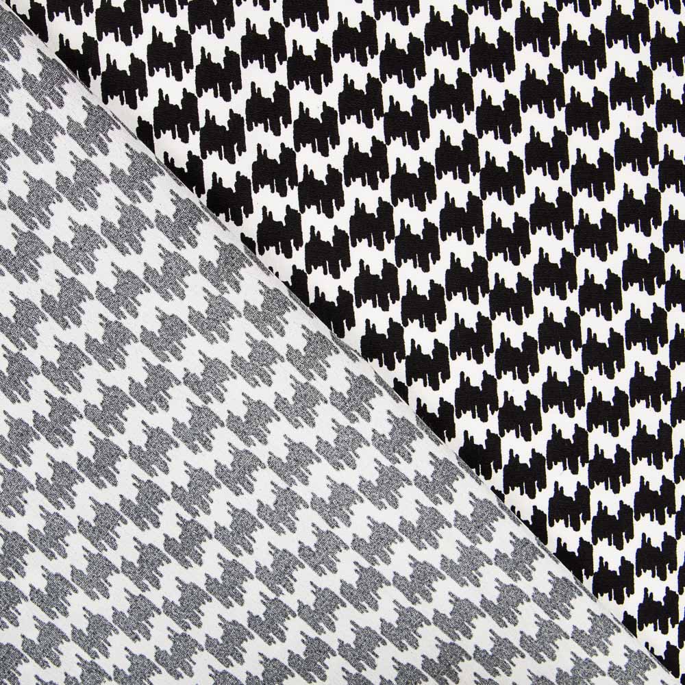 Crepe Viscosa Moteado Negro - Ribes y Casals