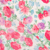 Crepe Viscosa Rosas Vintage - Ribes y Casals