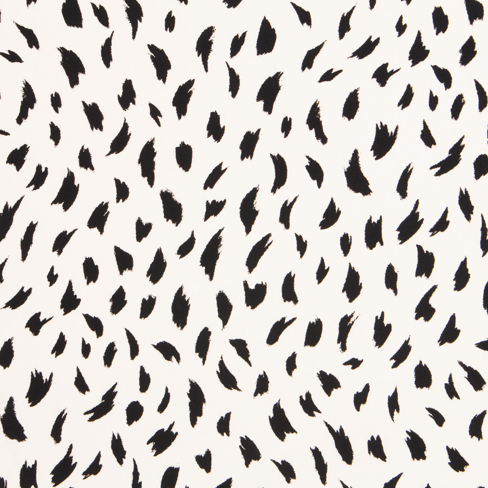 Crepe Viscosa Trazos Maxi Cruda - Ribes y Casals