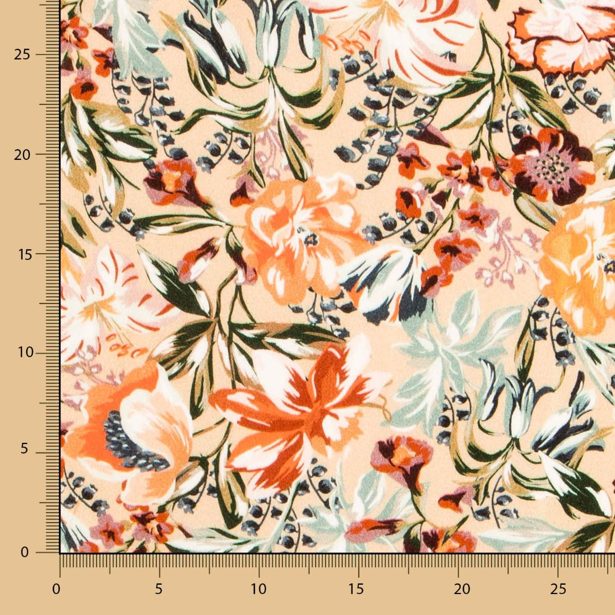 Crepe Viscosa Tropical Arena - Ribes y Casals