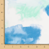 Crepe Viscosa Tye Die Blue - Ribes y Casals