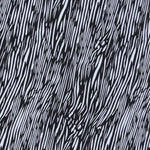 Crispy Milano Estampado Trazos Diagonal Negro - Ribes y Casals