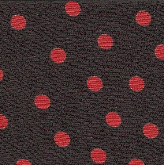 Crispy Milano Lunar 7 mm Negro Rojo - Ribes y Casals