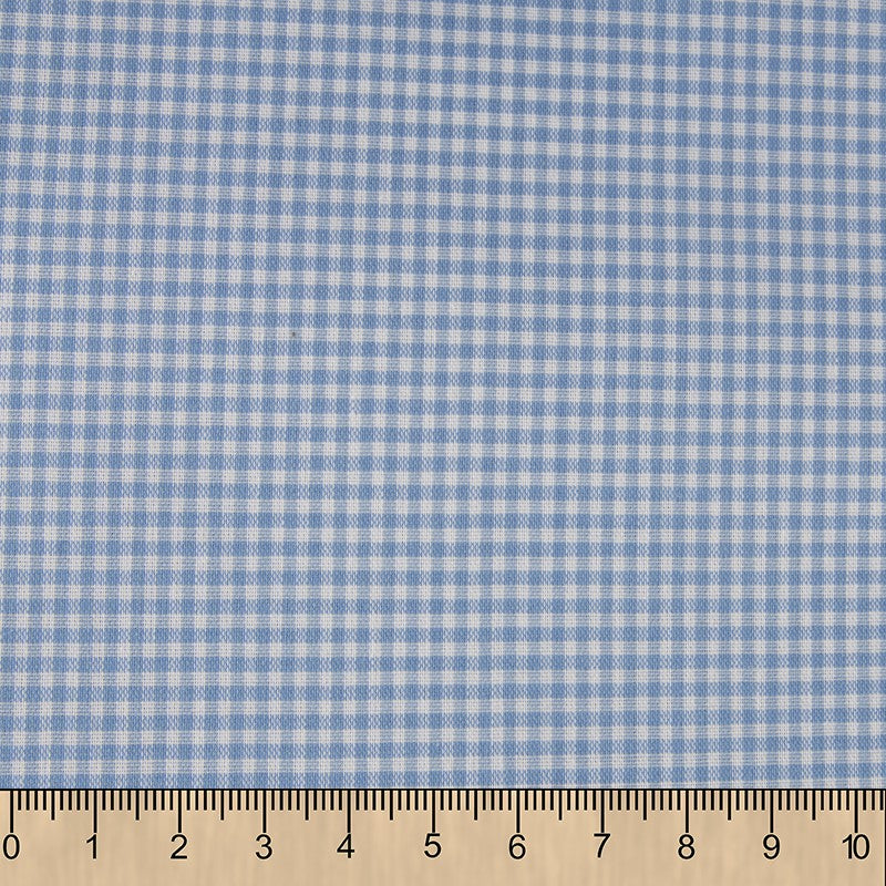 Retal Cuadro Vichy Celeste Mini 100x160 cm - Ribes y Casals