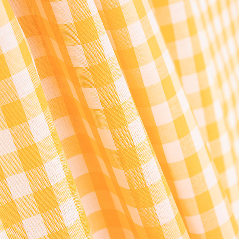 Cuadro Vichy Amarillo 1cm. - Ribes y Casals